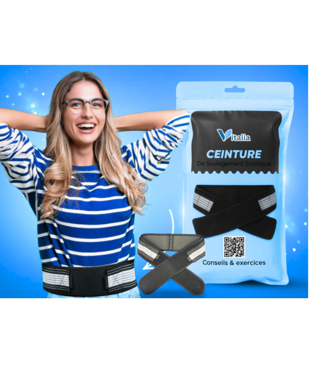 Ceinture de soutien du bas du dos