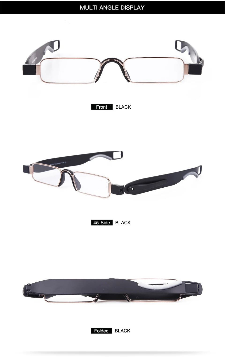 LUNETTES DE LECTURES PLIABLES